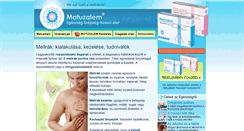 Desktop Screenshot of mellrak.matuzalem.co.hu