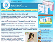 Tablet Screenshot of belrak.matuzalem.co.hu