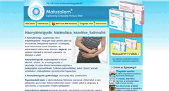 Desktop Screenshot of hasnyalmirigyrak.matuzalem.co.hu