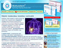 Tablet Screenshot of majrak.matuzalem.co.hu