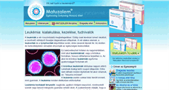 Desktop Screenshot of leukemia.matuzalem.co.hu